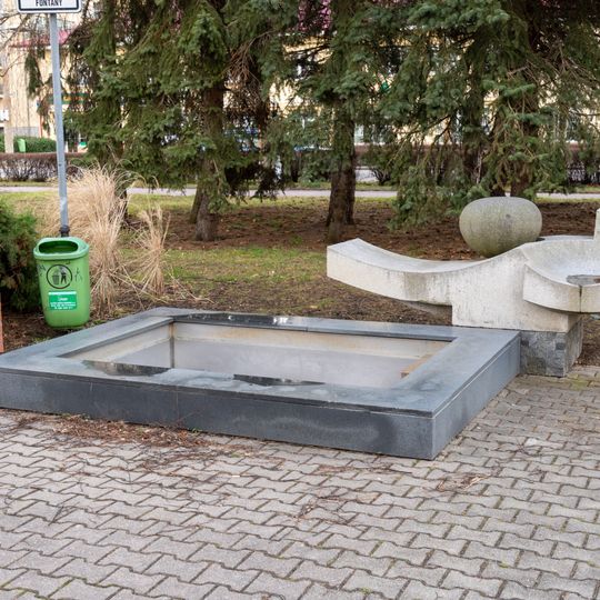 Fountain at Bělehradská