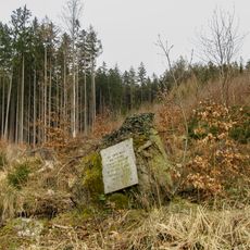 Pamětní deska východně od Nového Malína