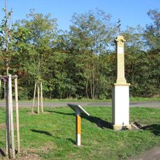 Boží muka na severním okraji Dřís u silnice na Konětopy