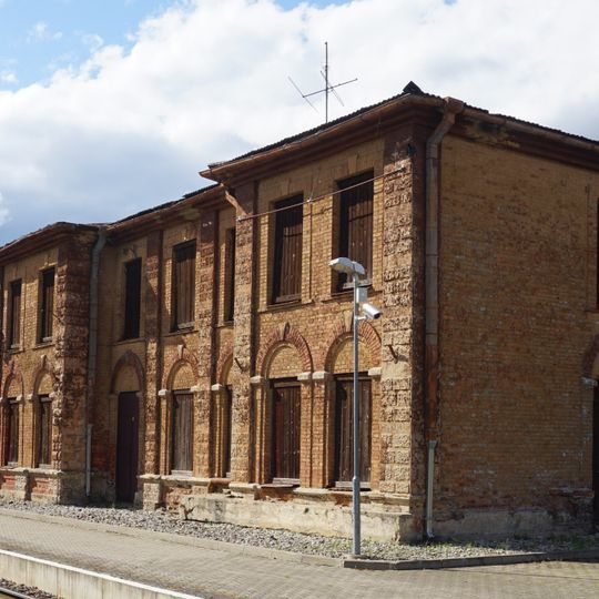 Station building of Tapa railway station