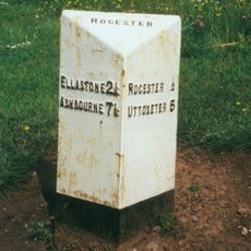 Milepost At Ngr Sk 1074 3992