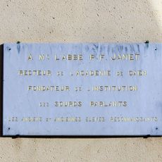 Commemorative plaque