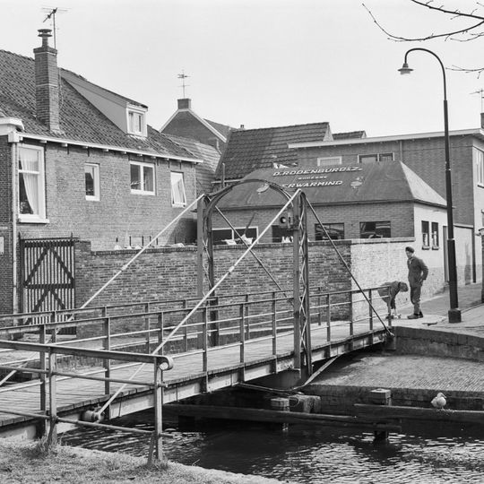 Draaibruggen over de Boorn