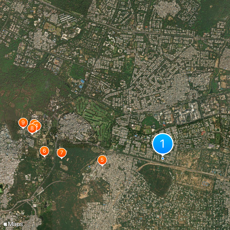 Saket Map