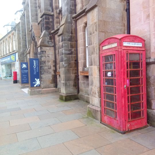 Thurso, High Street, Telephone Kiosk