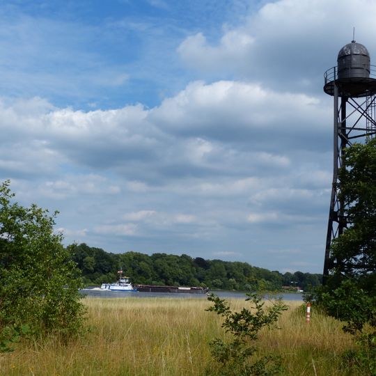 Schwarzer Leuchtturm Warfleth