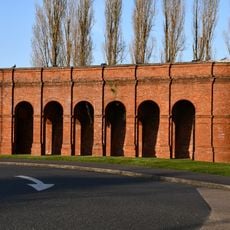 Brick Built Water Tower In The Grounds Of Digby Hospital