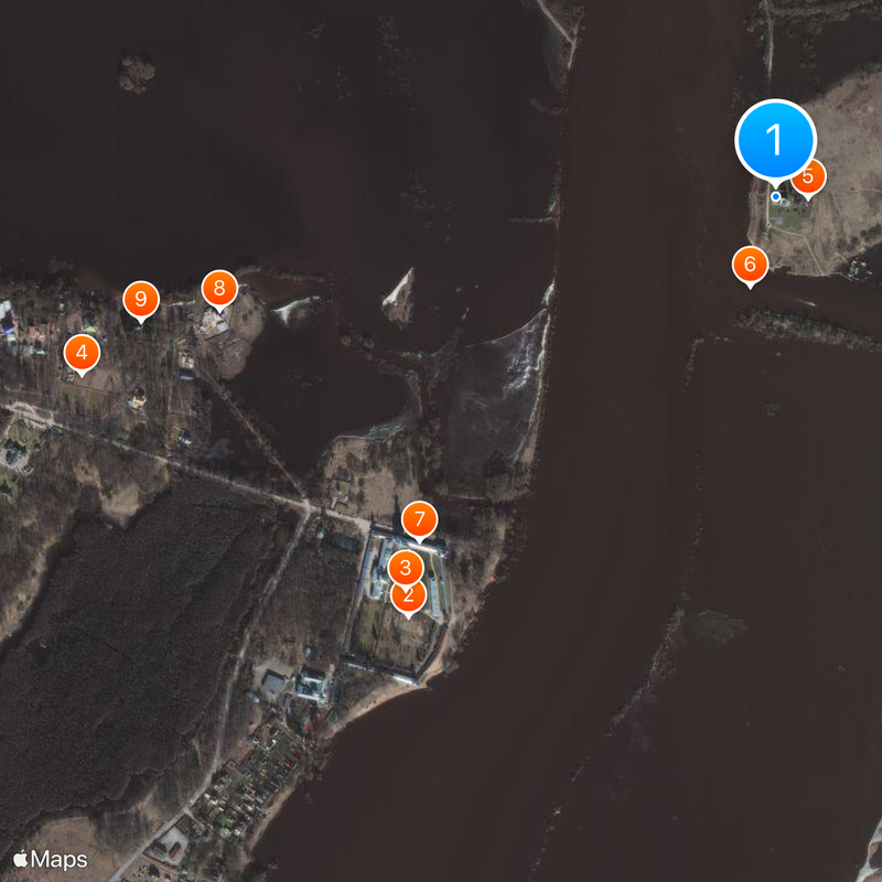 Rurikovo Gorodische Map