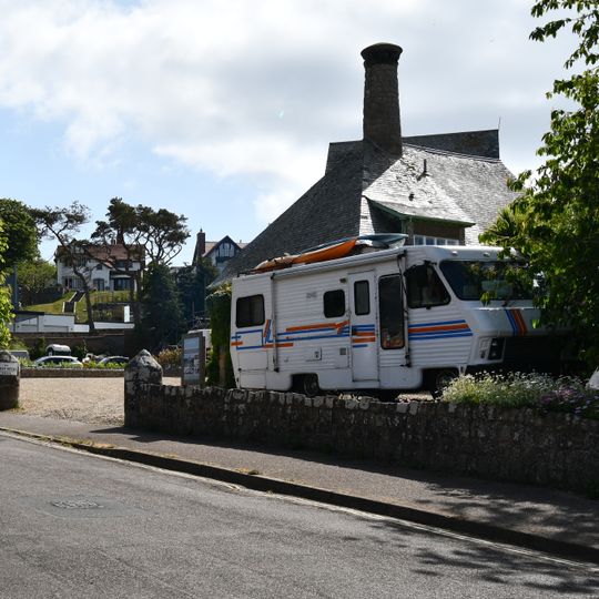 Gate Piers At Entrance To The Barn