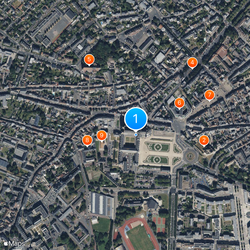 Abbazia degli uomini Mappa