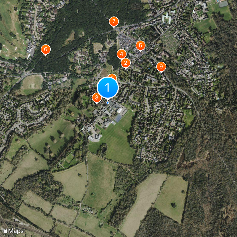 Coopers School Map