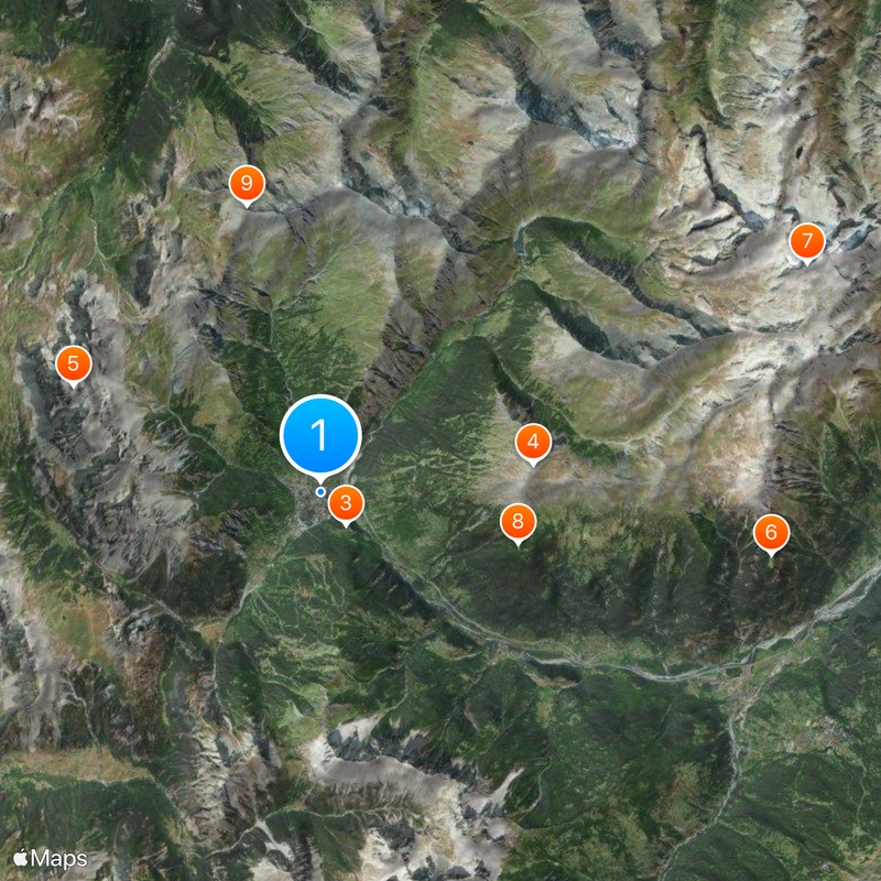 Bardonecchia Mapa