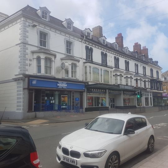 Nos 86-94 Including Clock Attached To Front Wall Of No 86 Mostyn Street, Llandudno