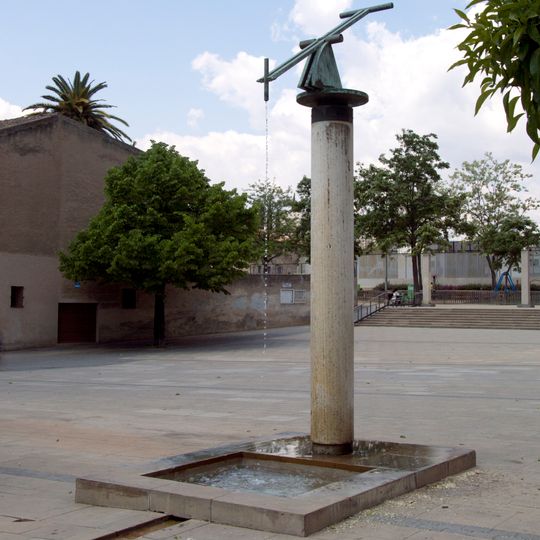 Font-escultura al Parc de Sant Martí