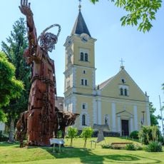 Franz von Assisi Statue in Tieschen