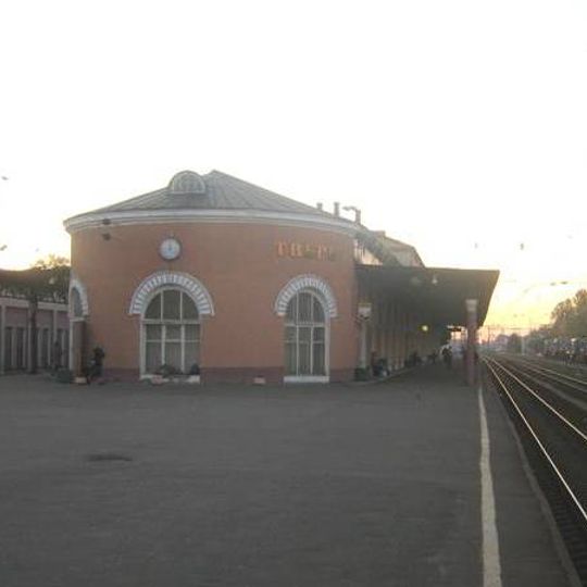 Tver railway station old building