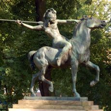 Kämpfende Amazone