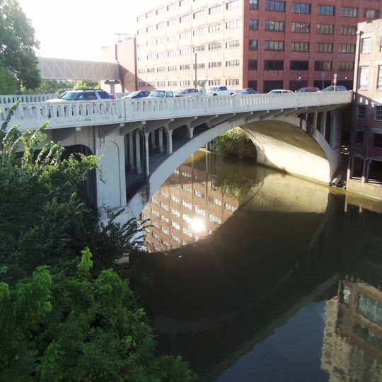 San Jacinto Street Bridge over Buffalo Bayou