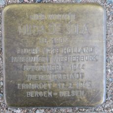 Stolperstein en memoria de Hilda de Sola