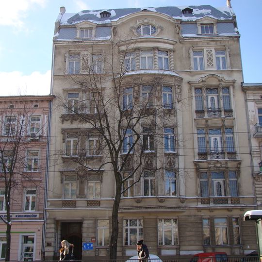 Tenement house at Kościuszki 69 Street in Łódź
