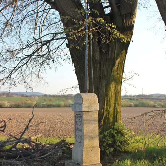 Wayside cross near Liebon/Liboń