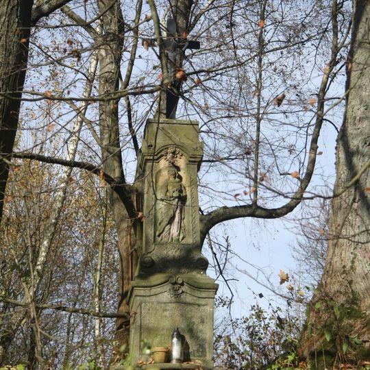 Wayside cross in Horní Teplice