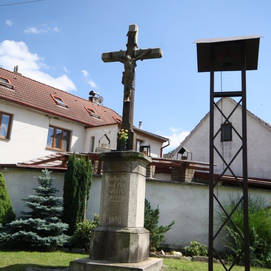Wayside cross in Horní Smrčné