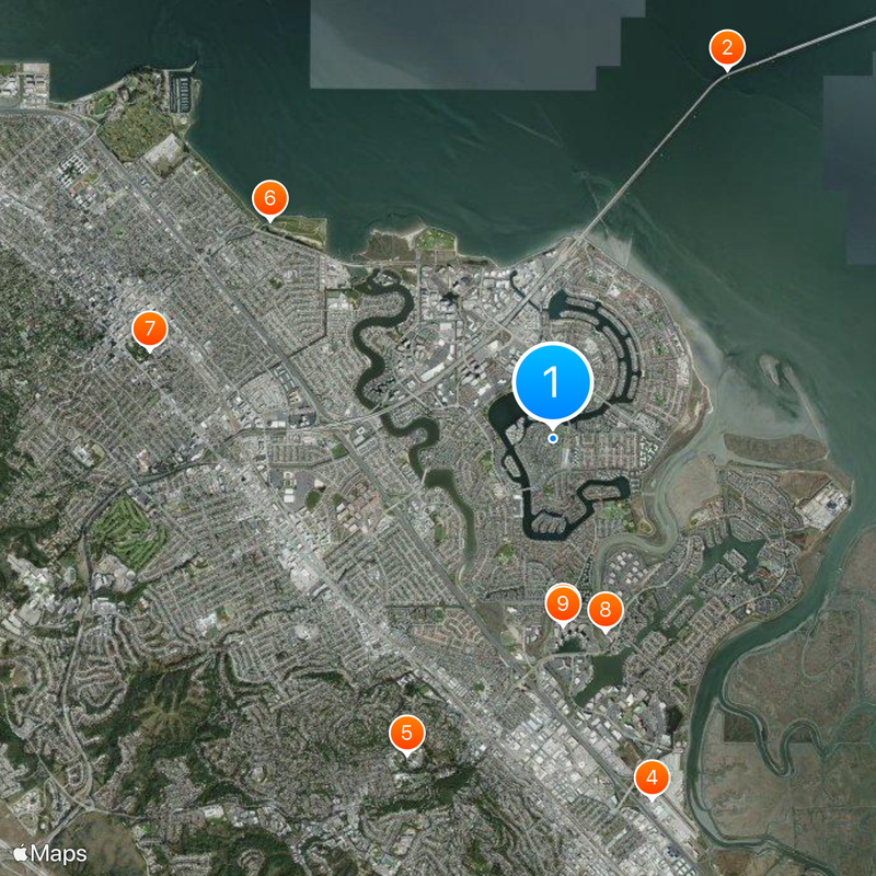 Foster City Map