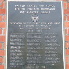357th Fighter Group (USAAF) Memorial, Leiston