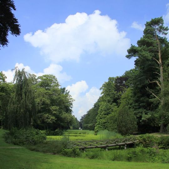 Oranjewoud, tuin en park. De Overtuin