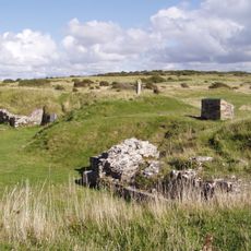 St Piran's Church remains, St Piran's Cross, and their surrounding enclosure