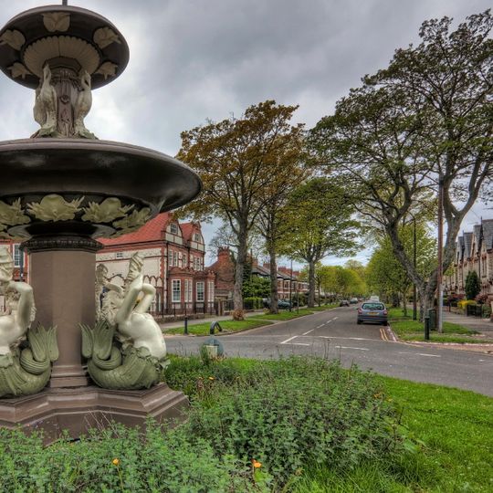 Fountain At Junction With Salisbury Road