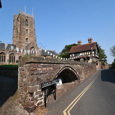 South Wall Of Churchyard And Gateway