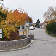 Bleicherbachbrücke mit Bildstock und Stiegenanlage