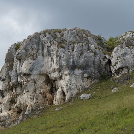 Der gelbe Felsen SE von Schönhofen
