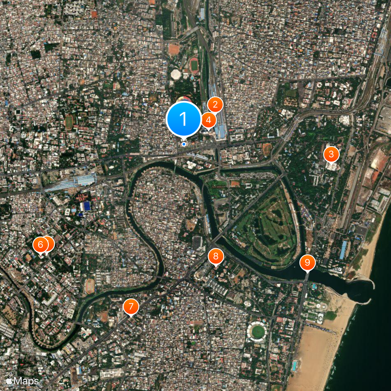 Ripon Building Karte