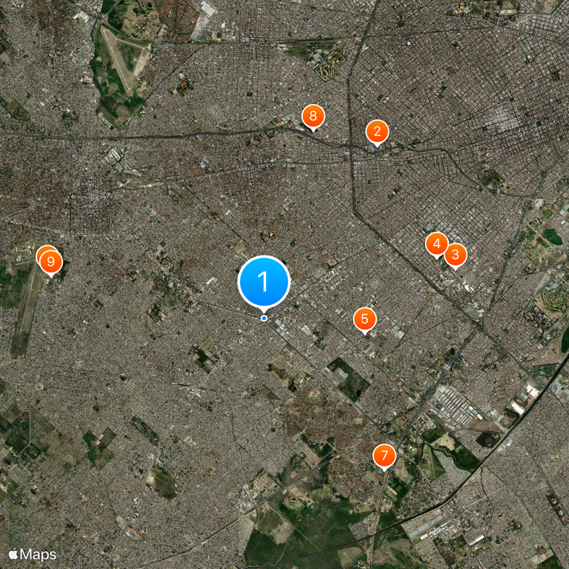 National Route 3 Map