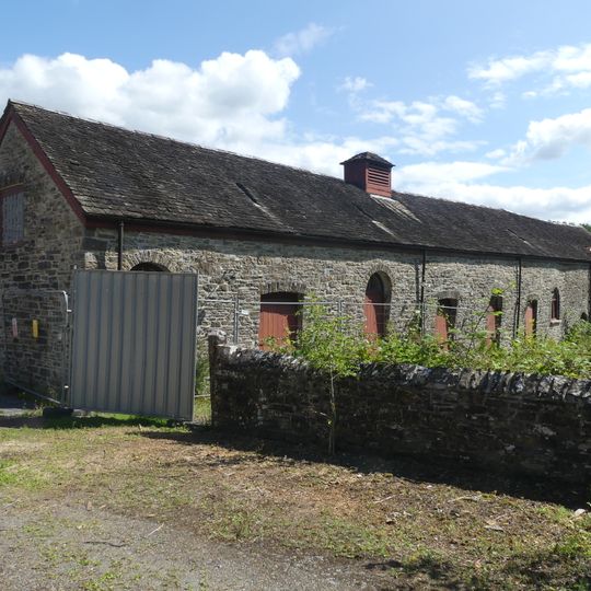 Byre range to NE of Dynevor Home Farmhouse, Dynevor Park