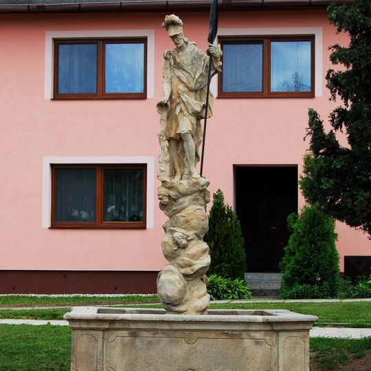 Statue of Saint Florian in Morkovice