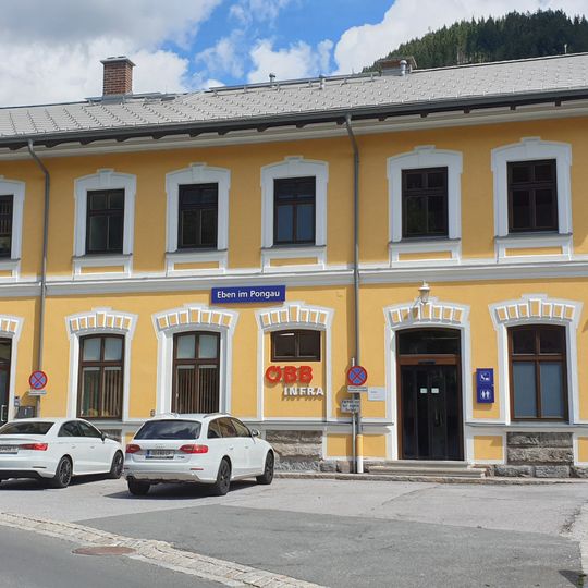 Aufnahmsgebäude Eben im Pongau