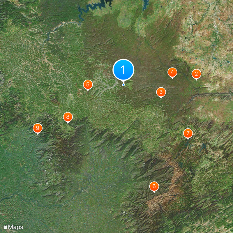 Wayanad Wildlife Sanctuary Map