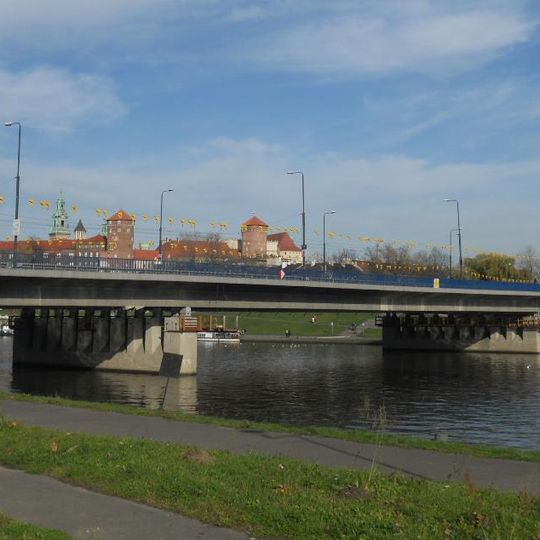 Grunwald Bridge in Kraków