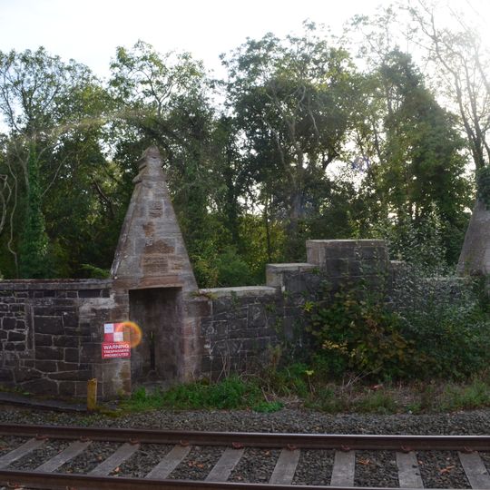 Railway Bridge Helen's Bay Railway Station Helen's Bay Bangor Co Down