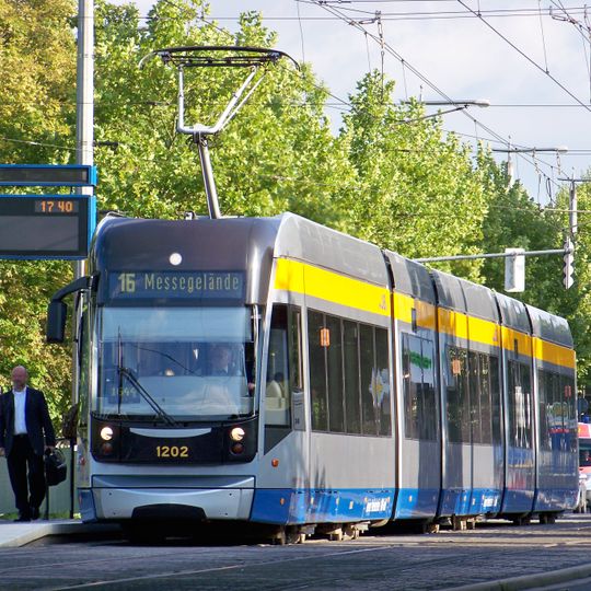 Trams in Leipzig