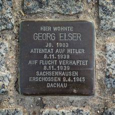 Stolperstein für Georg Elser