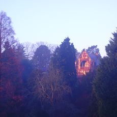 Pavilion and attached Conservatories