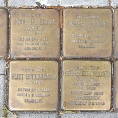 Stolperstein en memoria de Bernhard Berendsohn