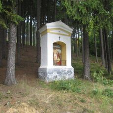 Kaplička na křížové cestě Lhenice - 12. zastavení
