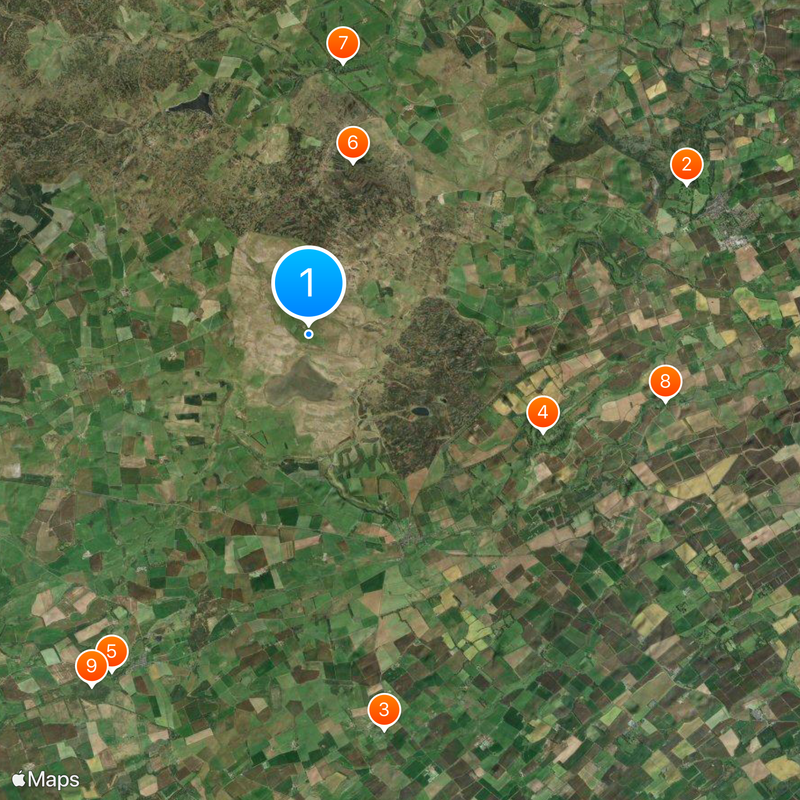Berwickshire Map
