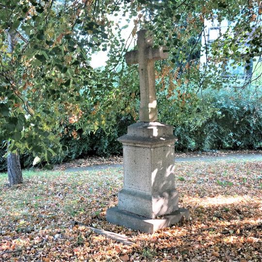 Kříž na rohu ulic Žacká a Růžová v Čáslavi